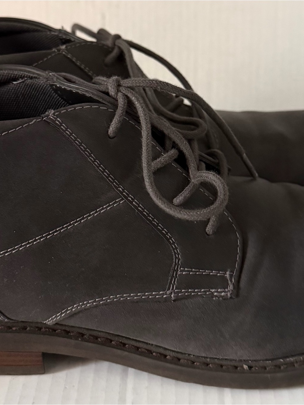Dexter Men's Black Lace-Up Casual Leather Shoes